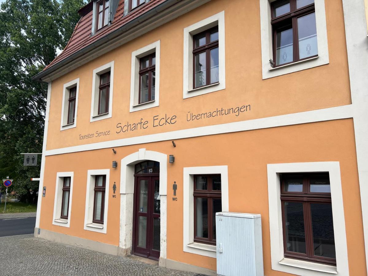 Pension Scharfe Ecke Hotel Görlitz Eksteriør billede